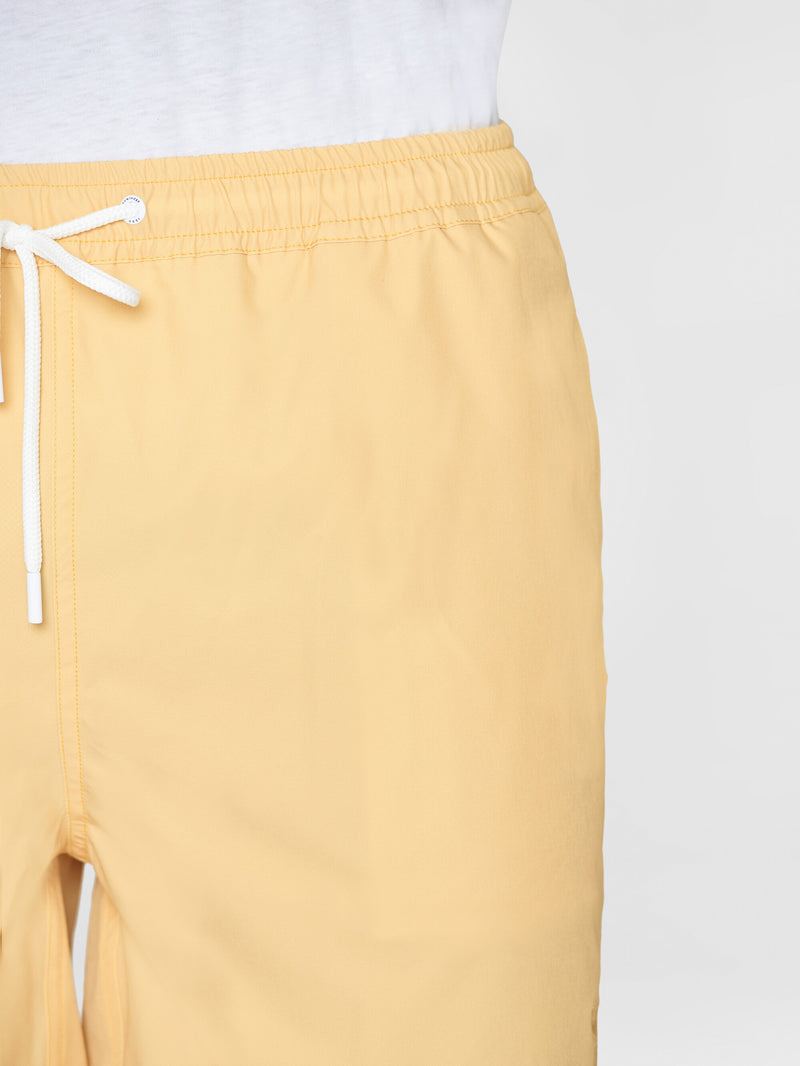 KnowledgeCotton Apparel - MEN BAY stretch swimshorts Swimshorts 1429 Misted Yellow