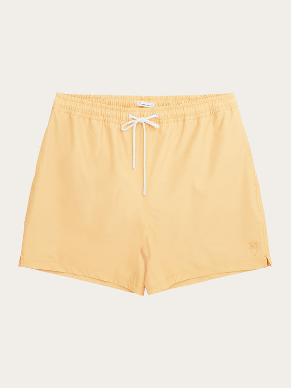 KnowledgeCotton Apparel - MEN BAY stretch swimshorts Swimshorts 1429 Misted Yellow