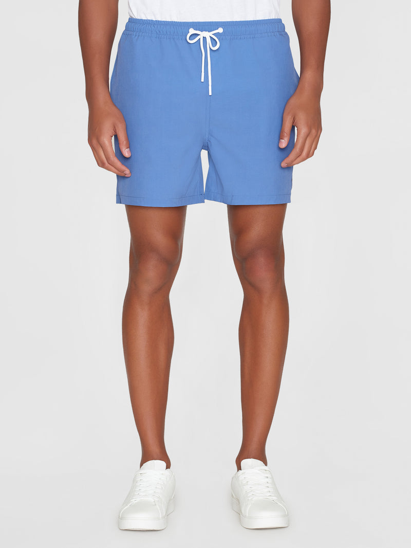 KnowledgeCotton Apparel - MEN BAY stretch swimshorts Swimshorts 1432 Moonlight Blue