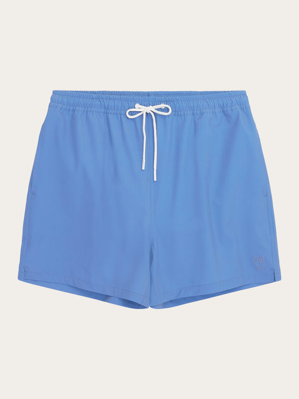 KnowledgeCotton Apparel - MEN BAY stretch swimshorts Swimshorts 1432 Moonlight Blue