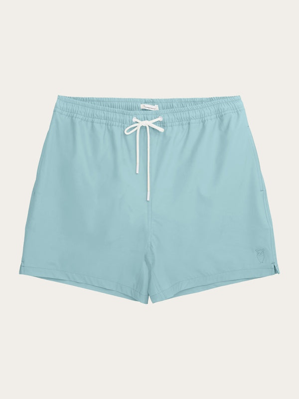 KnowledgeCotton Apparel - MEN BAY stretch swimshorts Swimshorts 1436 Gray Mist