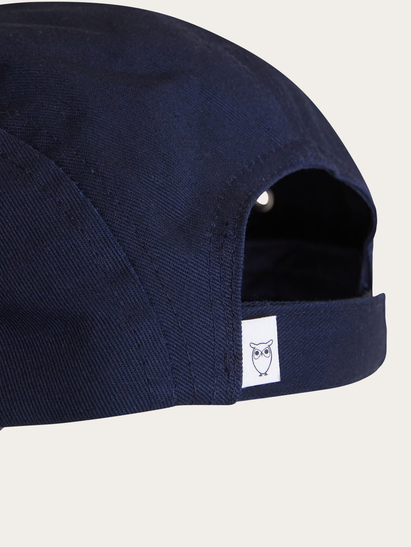 KnowledgeCotton Apparel - UNI Backley cap Caps 1001 Total Eclipse