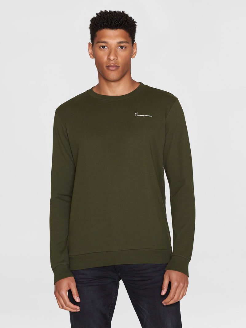 KnowledgeCotton Apparel - MEN Basic knowledgecotton sweat Sweats 1090 Forrest Night