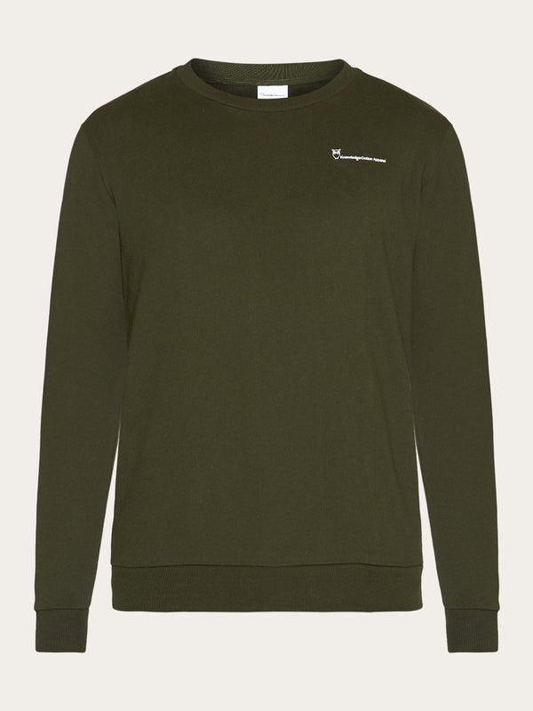 KnowledgeCotton Apparel - MEN Basic knowledgecotton sweat Sweats 1090 Forrest Night