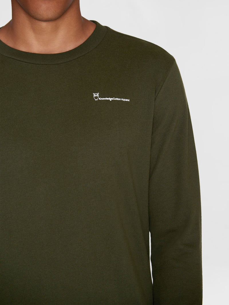 KnowledgeCotton Apparel - MEN Basic knowledgecotton sweat Sweats 1090 Forrest Night