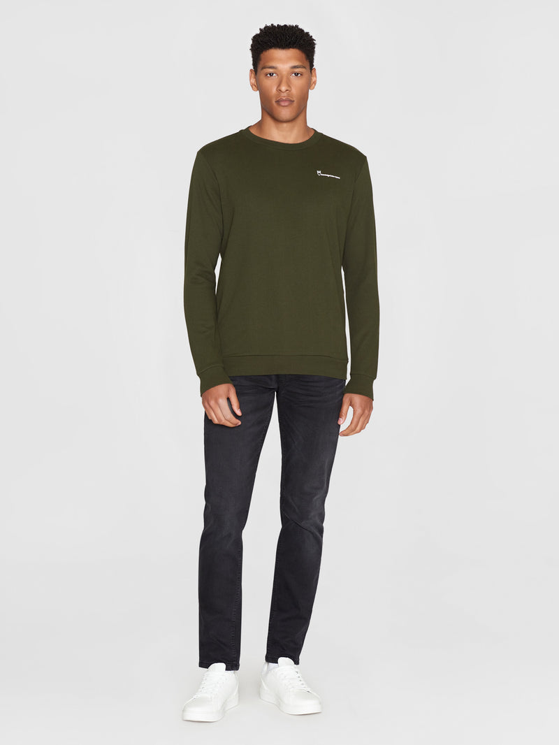 KnowledgeCotton Apparel - MEN Basic knowledgecotton sweat Sweats 1090 Forrest Night