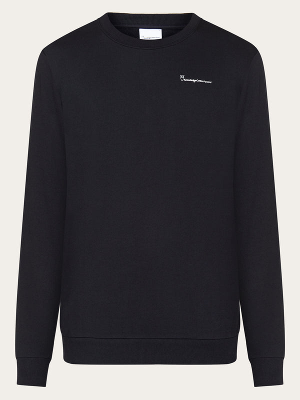 KnowledgeCotton Apparel - MEN Basic knowledgecotton sweat Sweats 1300 Black Jet