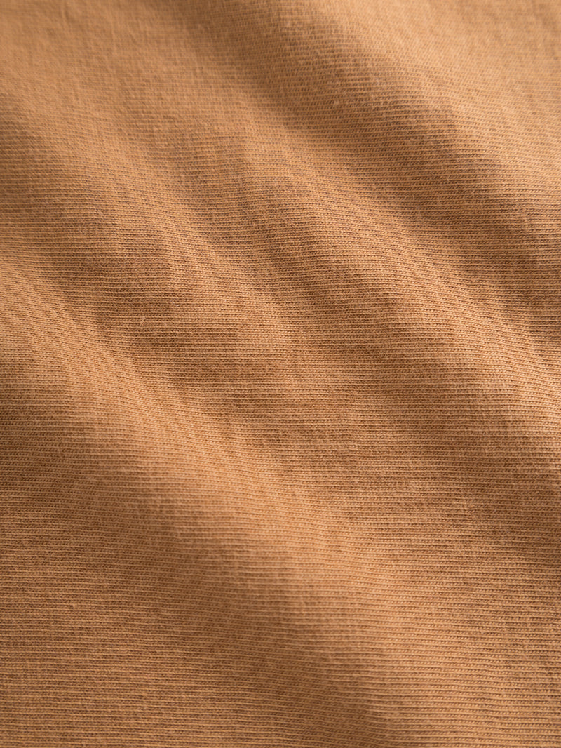 KnowledgeCotton Apparel - WMN Basic t-shirt T-shirts 1366 Brown Sugar