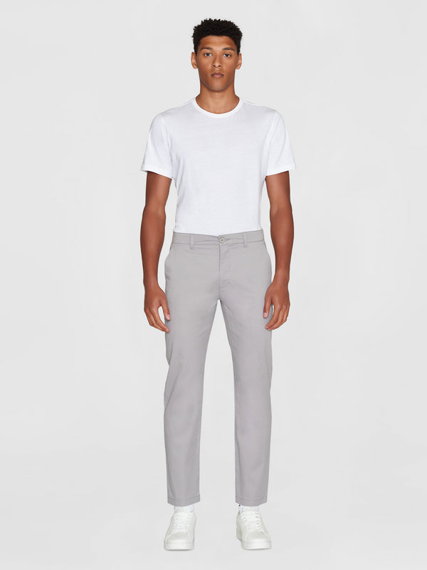 KnowledgeCotton Apparel - MEN CHUCK regular chino poplin pant Pants 1227 Alloy