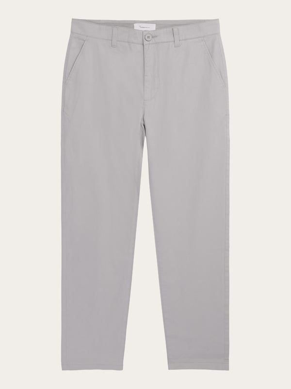 KnowledgeCotton Apparel - MEN CHUCK regular chino poplin pant Pants 1227 Alloy