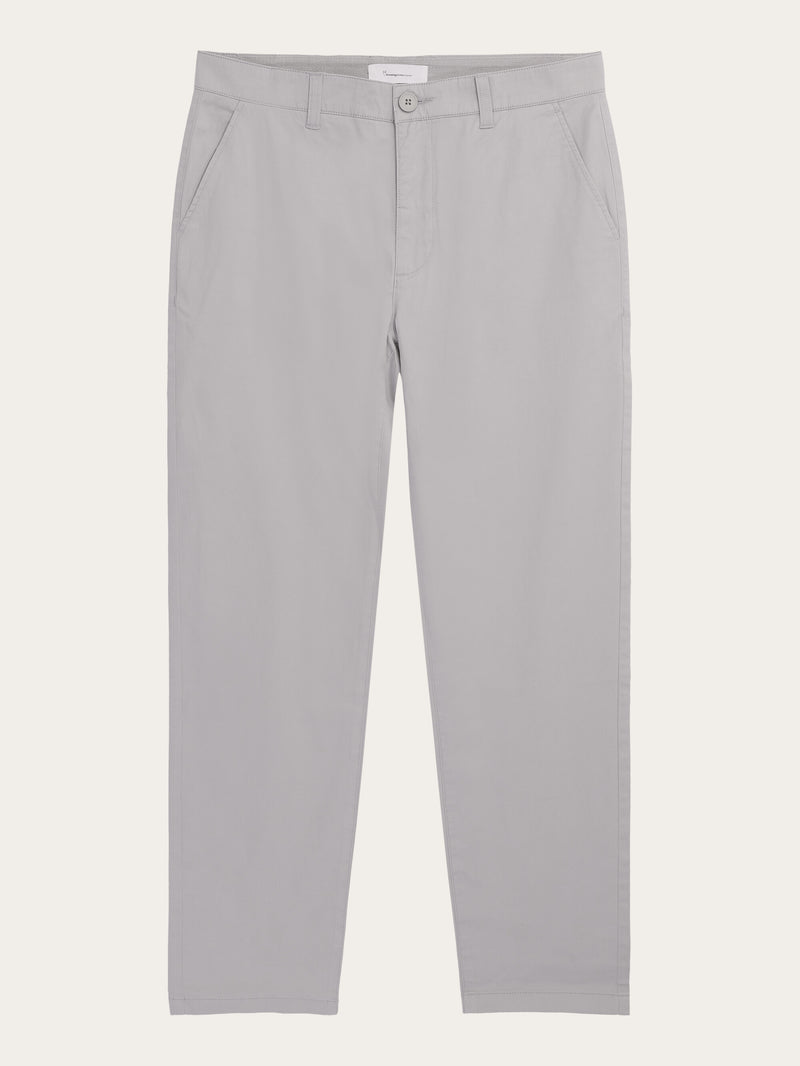 KnowledgeCotton Apparel - MEN CHUCK regular chino poplin pant Pants 1227 Alloy