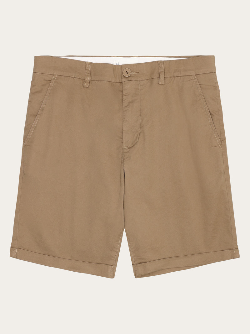 KnowledgeCotton Apparel - MEN CHUCK regular chino poplin shorts Shorts 1019 Tuffet