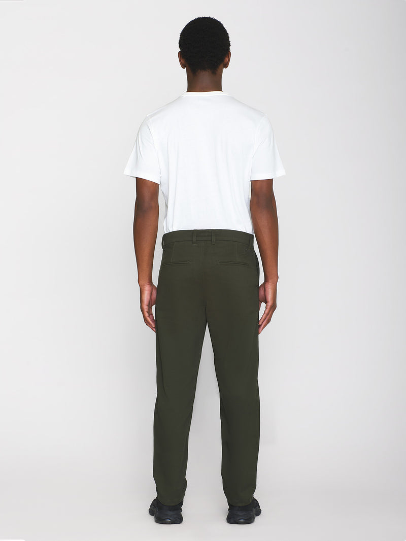 KnowledgeCotton Apparel - MEN CHUCK regular twill chino pants Pants 1090 Forrest Night