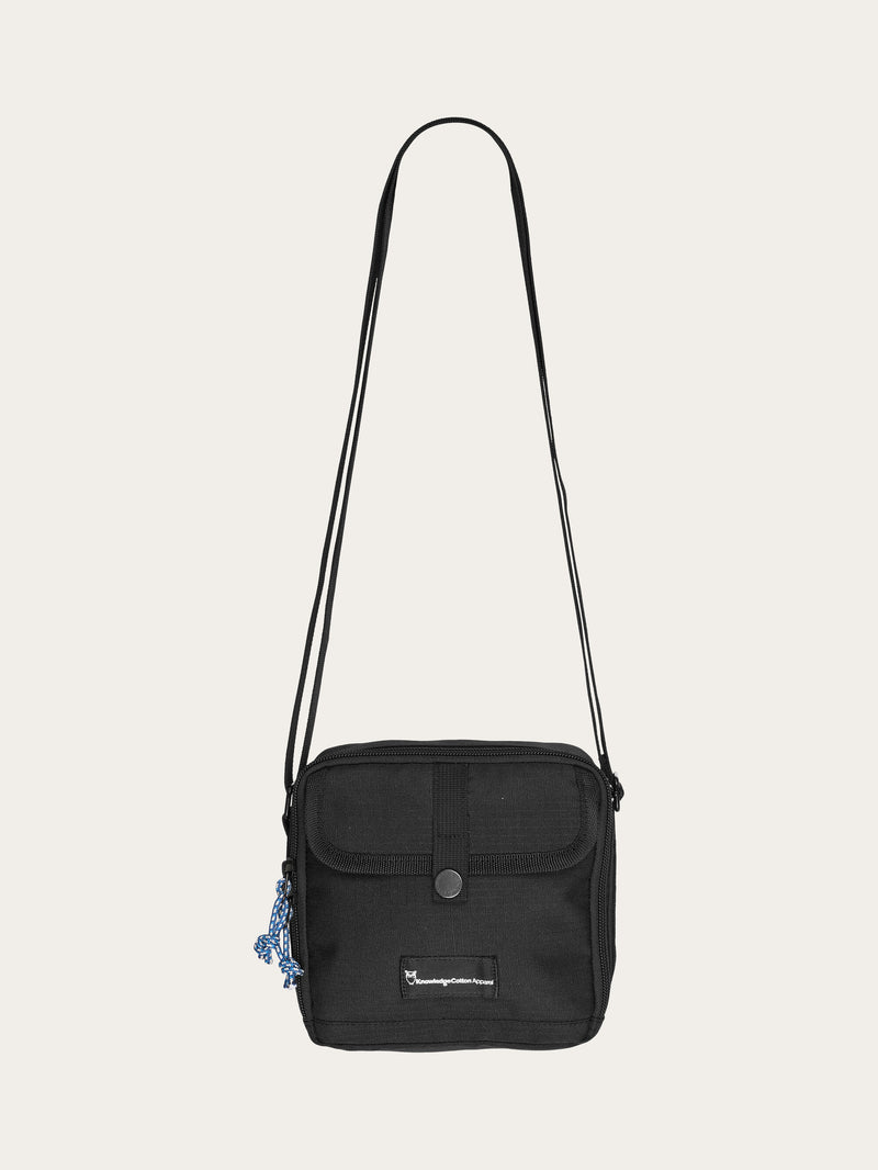 KnowledgeCotton Apparel - UNI Cross over bag Bags 1300 Black Jet