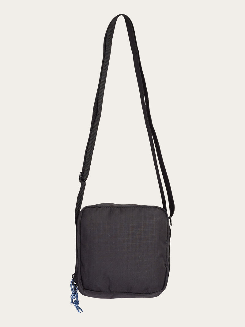 KnowledgeCotton Apparel - UNI Cross over bag Bags 1300 Black Jet