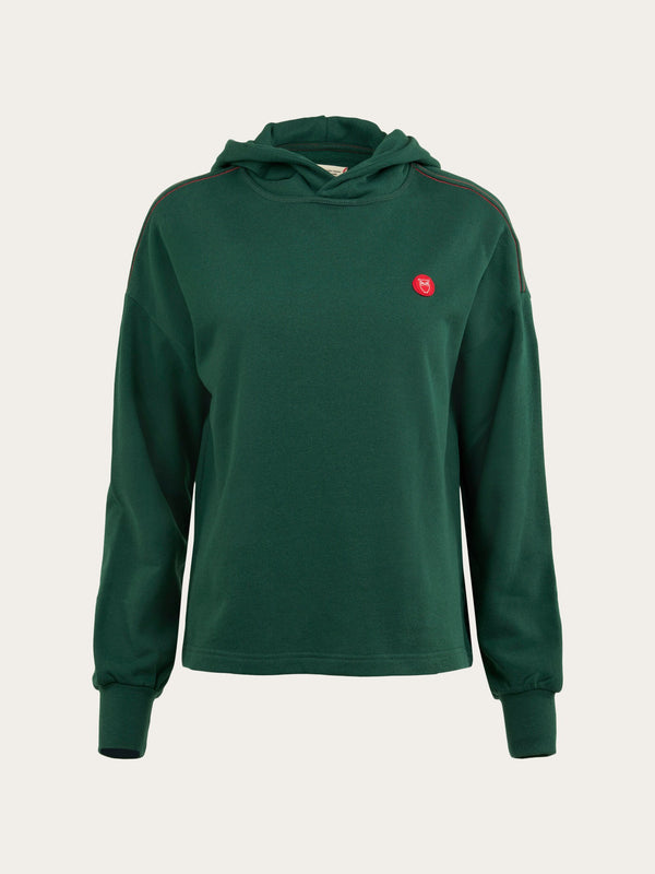 KnowledgeCotton Apparel - WMN Hoodie REBORN™ Sweats 1090 Forrest Night