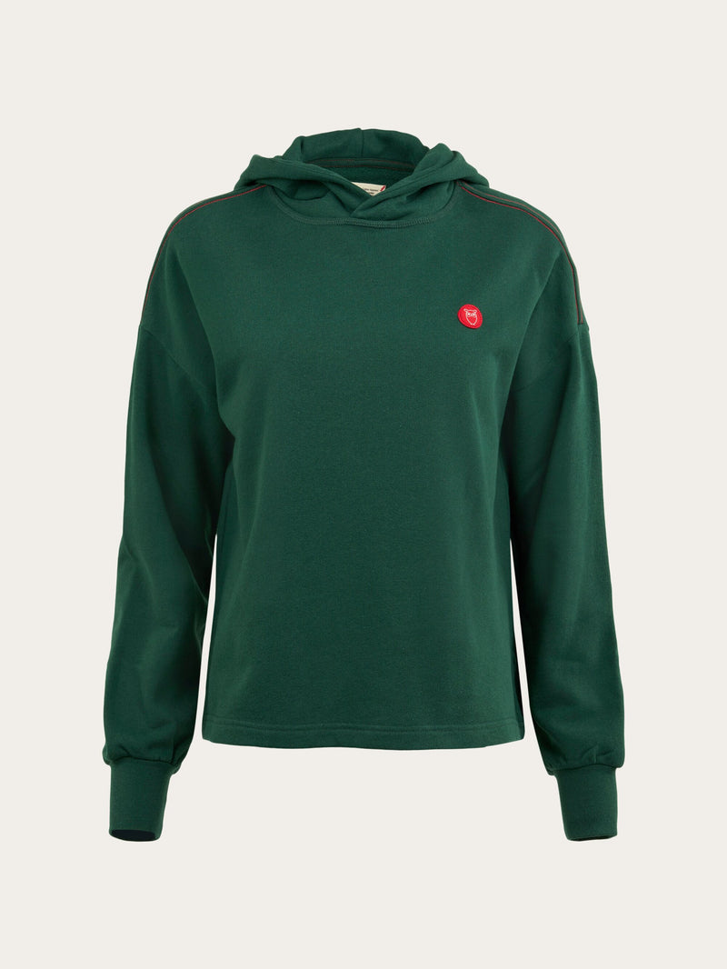 KnowledgeCotton Apparel - WMN Hoodie REBORN™ Sweats 1090 Forrest Night