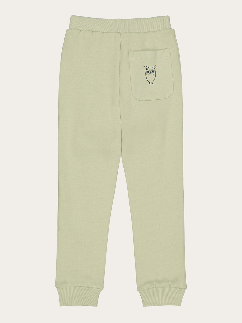 KnowledgeCotton Apparel - YOUNG Jog pant Pants 1380 Swamp