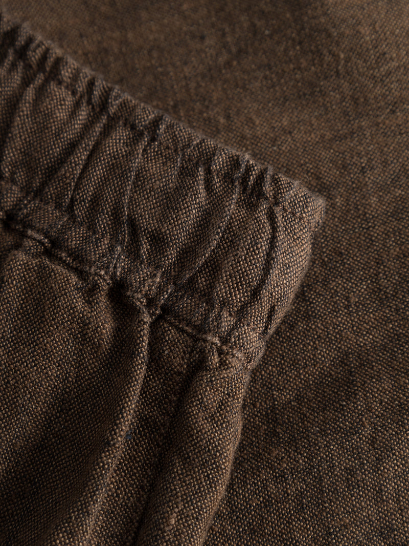 KnowledgeCotton Apparel - MEN Loose linen pant Pants 1388 Cub