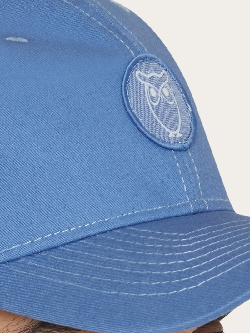 KnowledgeCotton Apparel - UNI Twill baseball cap Caps 1432 Moonlight Blue