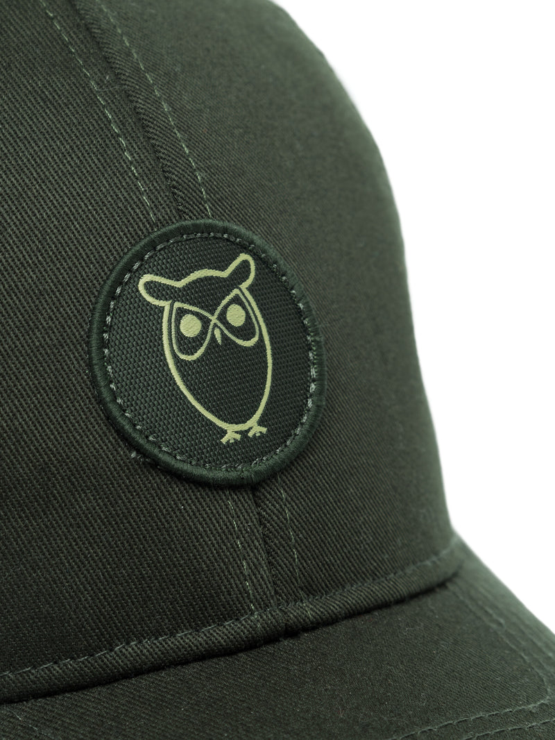 KnowledgeCotton Apparel - UNI Twill trucker cap Caps 1090 Forrest Night