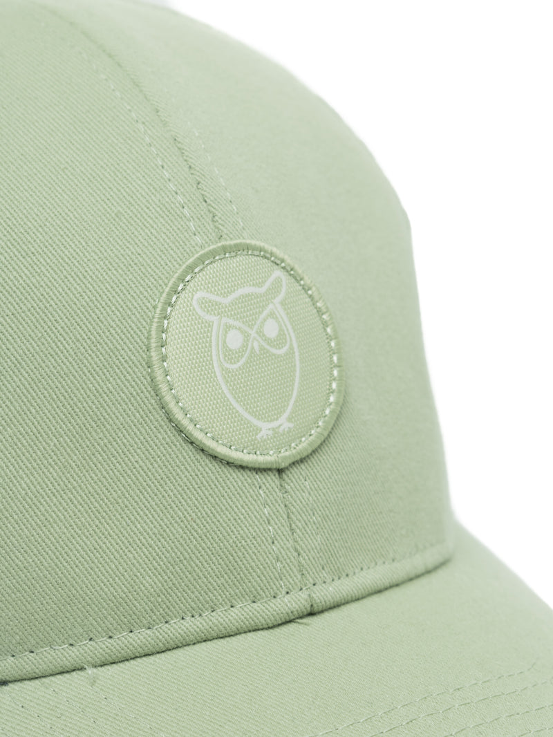 KnowledgeCotton Apparel - UNI Twill baseball cap Caps 1380 Swamp