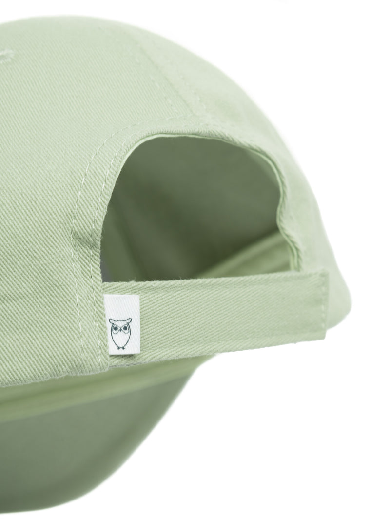 KnowledgeCotton Apparel - UNI Twill baseball cap Caps 1380 Swamp